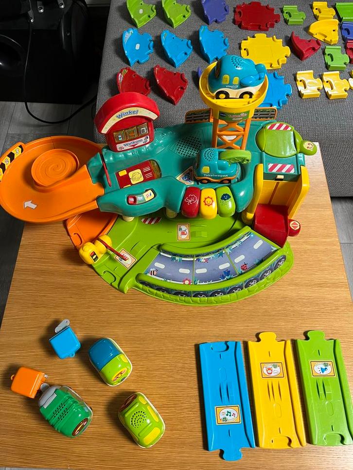 Toet toet garage ouder model, Kinderen en Baby's, Speelgoed | Vtech, Gebruikt, 2 tot 4 jaar, Ophalen