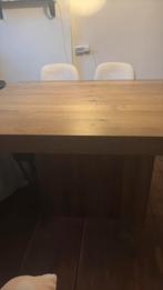 Grote eetkamertafel, Huis en Inrichting, Tafels | Eettafels, 200 cm of meer, Zo goed als nieuw, Rechthoekig, 50 tot 100 cm