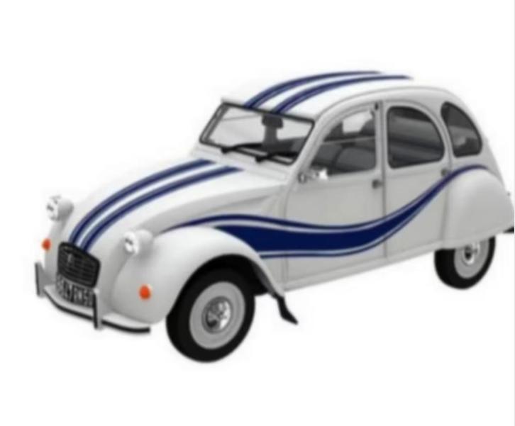 Citroen 2CV France 3 schaal 1:24 Collection CITROEN # 1, Hobby en Vrije tijd, Modelauto's | 1:24, Nieuw, Auto, Overige merken