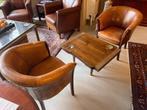2 fraaie antieke Chesterfield Tub Chairs, Ophalen