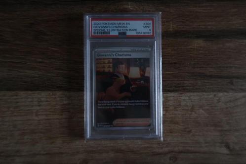 Giovanni's 151 SIR #204 PSA9, Hobby en Vrije tijd, Verzamelkaartspellen | Pokémon, Nieuw, Losse kaart, Ophalen of Verzenden