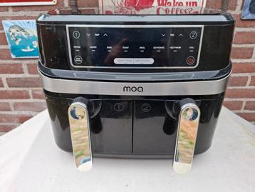 MOA Dubbele Airfryer XXL - 2 x 4.5L beschikbaar voor biedingen