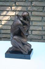 Zeer mooie grote oud romantsch beeld, Ophalen of Verzenden