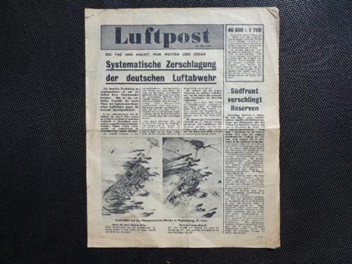 WO 2 , origineel geallieerd strooibiljet , maart 1944, Verzamelen, Militaria | Tweede Wereldoorlog, Luchtmacht, Overige typen