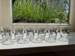 Vintage borrelglaasjes 6 stuks, Ophalen, Gebruikt, Borrel- of Shotglas
