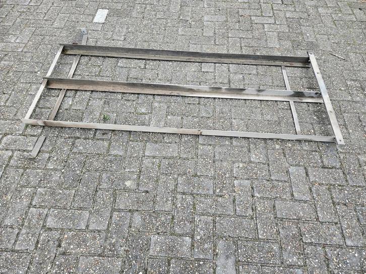 Onderbouwslede oprijplaten rijplaten slede, Auto diversen, Aanhangwagen-onderdelen, Gebruikt, Ophalen