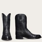 Zwarte heren krokodillen cowboy laarzen / mannen schoenen, Nieuw, Zwart, Boots, Verzenden