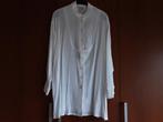 Lange Witte Dames Blouse maat 46, Wit, Maat 46/48 (XL) of groter, Ophalen of Verzenden, Zo goed als nieuw