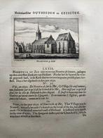 072 / Noordwijk aan Zee Kopergravure 1731, Antiek en Kunst, Ophalen of Verzenden