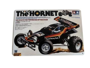Tamiya Boxart metalen bord 20x30cm The Hornet nieuw beschikbaar voor biedingen