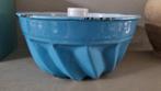 Oude blauw emaille tulband vorm Doorsnede 18 cm, Ophalen of Verzenden