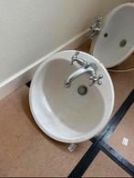 Wastafel met kraan, Ophalen of Verzenden, Gebruikt, Chroom, Wastafel