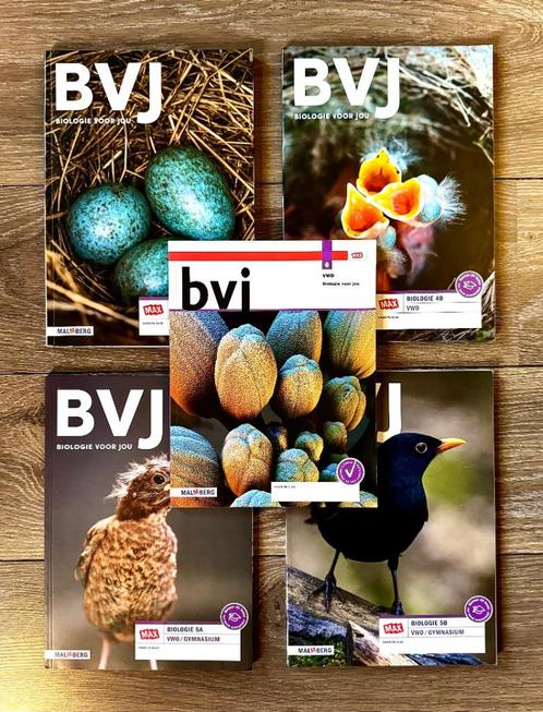 Biologie Voor Jou VWO 4a, 4b, 5a, 5b, 6. BVJ Nieuwste Editie, Boeken, Schoolboeken, Zo goed als nieuw, Biologie, VWO, Ophalen
