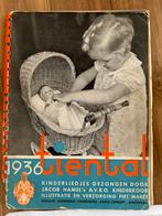 Bladmuziek uit 1936 kinder, Verzamelen, Ophalen of Verzenden, Zo goed als nieuw