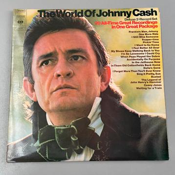LP Johnny Cash - The world of Johnny Cash beschikbaar voor biedingen