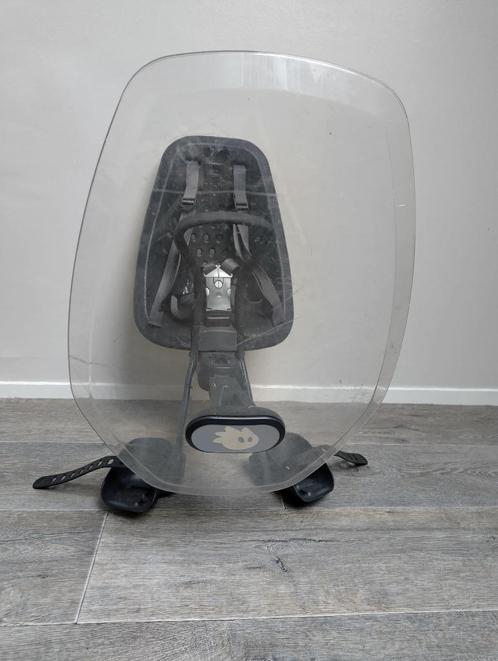 Yepp fietsstoeltje voorzitje met scherm, Fietsen en Brommers, Fietsaccessoires | Fietsstoeltjes, Gebruikt, Voorzitje, 0 t/m 13 kg