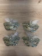 Kerstboomhangers Maskers - Set van 4, Ophalen of Verzenden, Zo goed als nieuw
