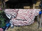 Bucas sweet itch zebra vliegendeken, Dieren en Toebehoren, Ophalen of Verzenden, Gebruikt, Deken