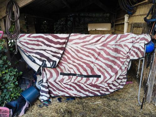 Bucas sweet itch zebra vliegendeken, Dieren en Toebehoren, Paarden en Pony's | Dekens en Dekjes, Gebruikt, Deken, Ophalen of Verzenden