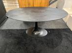 Ovale eettafel zwart mangohout – 160 cm, Info@savoireinteriors.com, Vijf personen of meer, Ovaal, 50 tot 100 cm