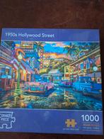 1950s Hollywood Street Legpuzzel - 1000 stukjes, Ophalen, 500 t/m 1500 stukjes, Zo goed als nieuw, Legpuzzel
