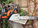 Stihl Ms211 C-BE luxe benzine kettingzaag 40cm zaagblad, Ophalen, Zo goed als nieuw, Overige soorten