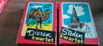Vintage PAPITA dierenkwartet en stedenkwartet, Ophalen of Verzenden, Gebruikt, Kwartet(ten)