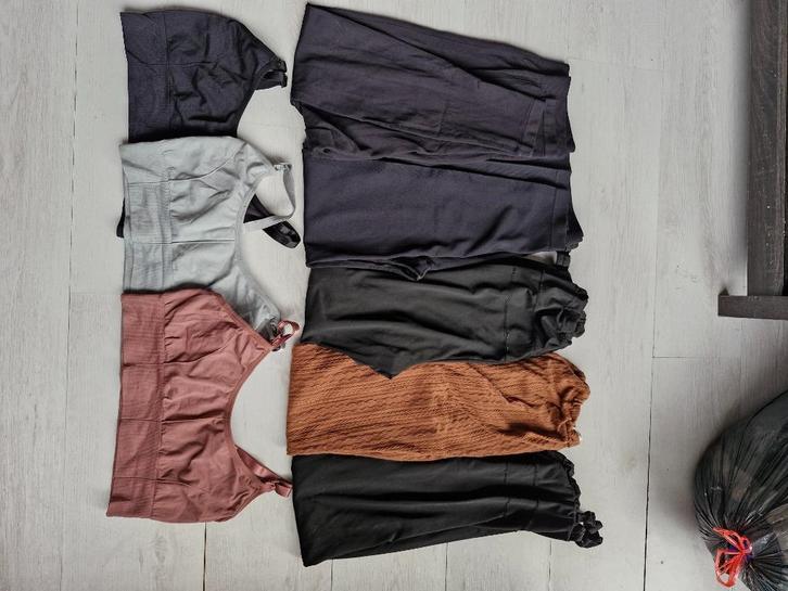 GRATIS zwangerschaps legging + 3 bh's, Kleding | Dames, Positiekleding, Gedragen, Overige typen, Maat 38/40 (M), Zwart, Ophalen