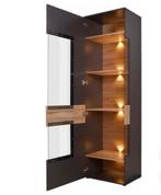 2 vitrinekasten met glazen deur en LED, Huis en Inrichting, Kasten | Kledingkasten, Ophalen, Gebruikt, 200 cm of meer, 50 tot 100 cm
