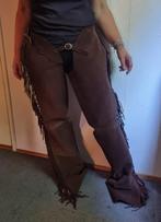 NIEUW western chaps bruin met Franje, Dieren en Toebehoren, Paardrijkleding, Ophalen of Verzenden, Nieuw, Western, Bovenkleding