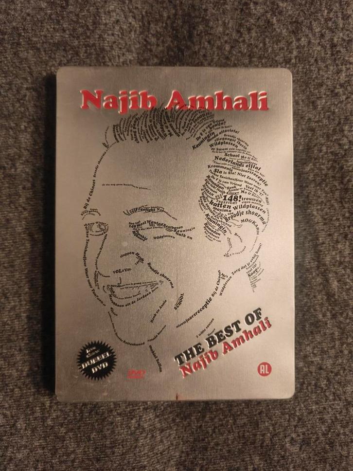 Najib Amhali - The Best Of DVD Boxset, Cd's en Dvd's, Cd's | Humor en Cabaret, Zo goed als nieuw, Boxset, Ophalen of Verzenden