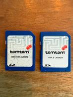 Tomtom SD cards. Western europe en USA & Canada, Ophalen of Verzenden, Gebruikt, West-Europa, Landkaarten