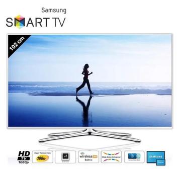 Samsung 48inch LCD Full HD Smart TV (ingebrand sherm) beschikbaar voor biedingen