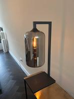 Tafellamp The John zwart/rookglas, Huis en Inrichting, Lampen | Tafellampen, Zo goed als nieuw, 50 tot 75 cm, Ophalen