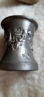 Oud Tinnen Lepel vaasje, Ophalen of Verzenden