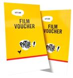 2 x kaartje Pathé, Pathé Film voucher, Tickets en Kaartjes, Eén persoon