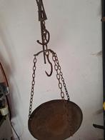 Antieke balans met kettingen, Ophalen of Verzenden