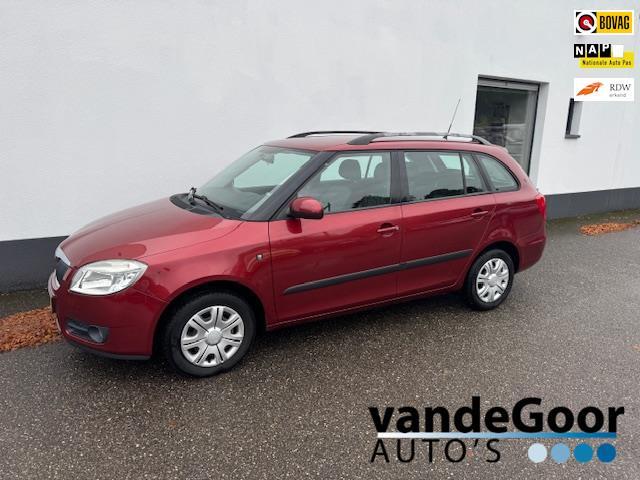 Skoda Fabia Combi 1.2-12V Ambiente,'08, airco, cruise contro, Auto's, Skoda, Bedrijf, Te koop, Fabia, ABS, Airbags, Airconditioning