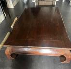 Opium salon tafel, Huis en Inrichting, Tafels | Salontafels, Ophalen, 100 tot 150 cm, Teakhout, 50 tot 100 cm