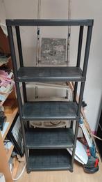 Kunststof stellingkast/Opbergkast 175x30x60 cm, Ophalen of Verzenden, Gebruikt