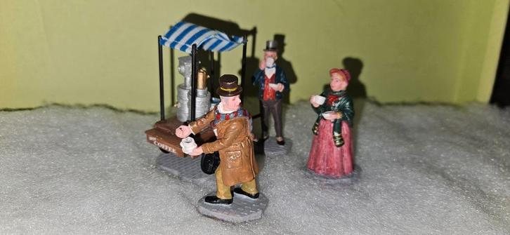 Lemax Koffiekraam #22560, Verzamelen, Poppetjes en Figuurtjes, Zo goed als nieuw, Ophalen of Verzenden