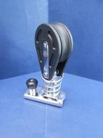 Genua Slede + Blok, 12mm, voor rail 20 mm, Watersport en Boten, Accessoires en Onderhoud, Ophalen of Verzenden, Nieuw, Lijn of Blok