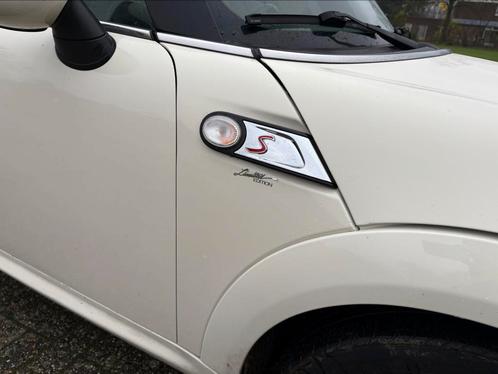 Mooie Mini 1.6 Cooper S Cabrio 2009 Wit, Auto's, Mini, Particulier, Cabrio, ABS, Adaptive Cruise Control, Airbags, Airconditioning