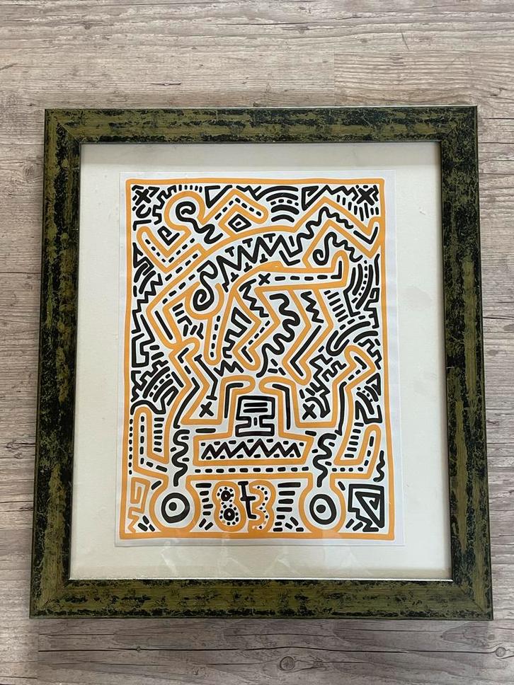 Keith Haring, Antiek en Kunst, Kunst | Tekeningen en Foto's, Ophalen of Verzenden