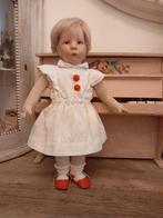 Antiek poppen jurkje wit., Verzamelen, Ophalen, Gebruikt, Kleertjes