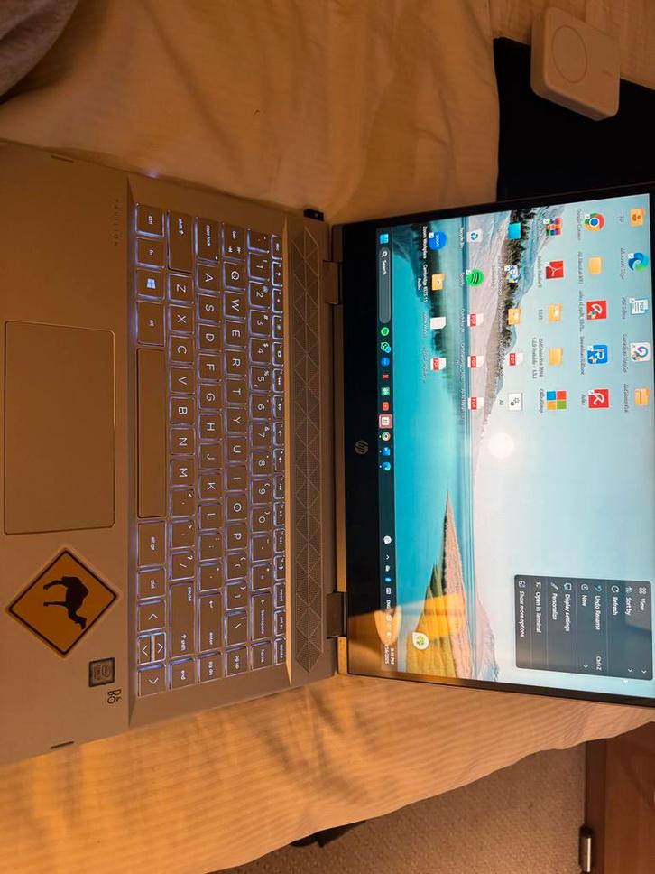 HP Pavilion x360 14" Touchscreen - Werkt Prima!, Computers en Software, Windows Laptops, Gebruikt, 14 inch, SSD, Onbekend, 8 GB