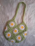 Gehaakte tas bloemen, Ophalen of Verzenden, Nieuw, Groen, Overige typen