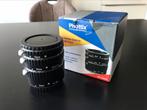 Phottix extension tubes voor macrofotografie, Ophalen of Verzenden, Zo goed als nieuw, Macrolens