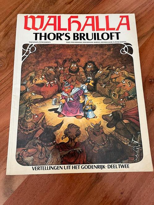 WALHALLA 02 THOR'S BRUILOFT 1E DRUK 1981, Boeken, Stripboeken, Zo goed als nieuw, Eén stripboek, Ophalen of Verzenden
