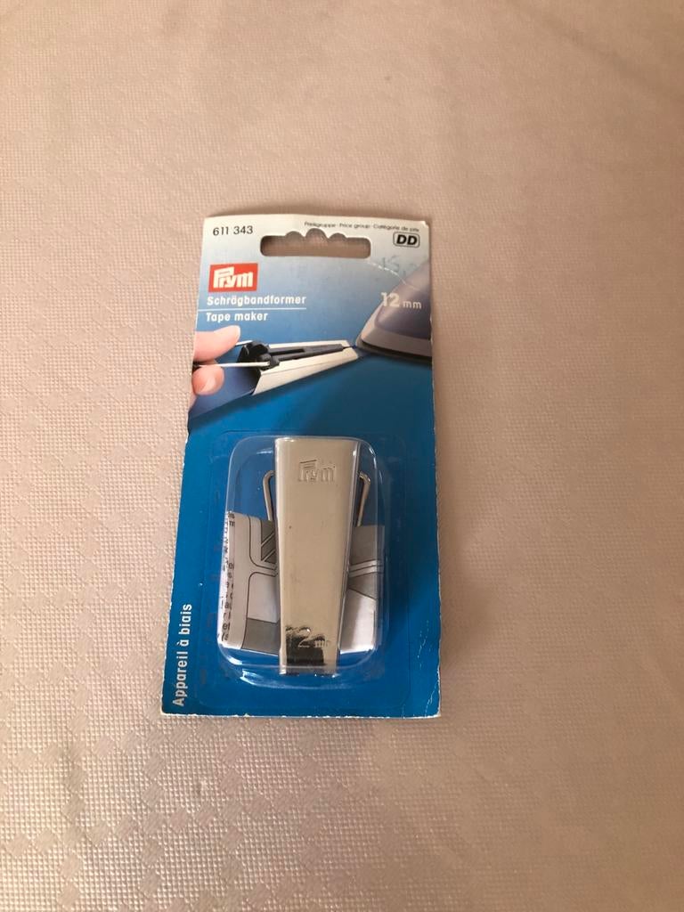 Prym Biasbandvormer 12mm - Nieuw in verpakking, Ophalen of Verzenden, Nieuw, Overige typen
